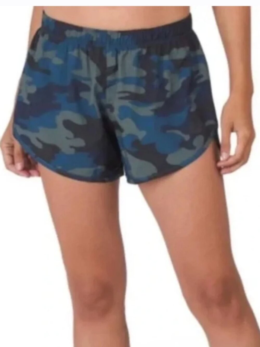 New Balance Blue Tones Camo Running Shorts